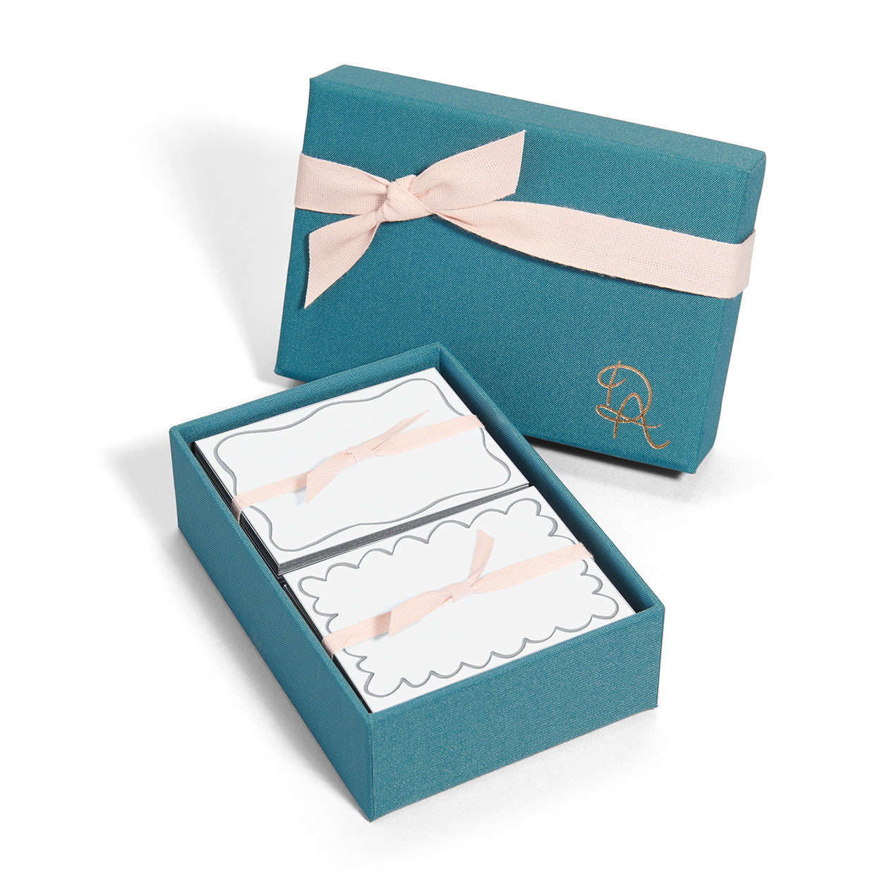 Silver Doodle Place Cards