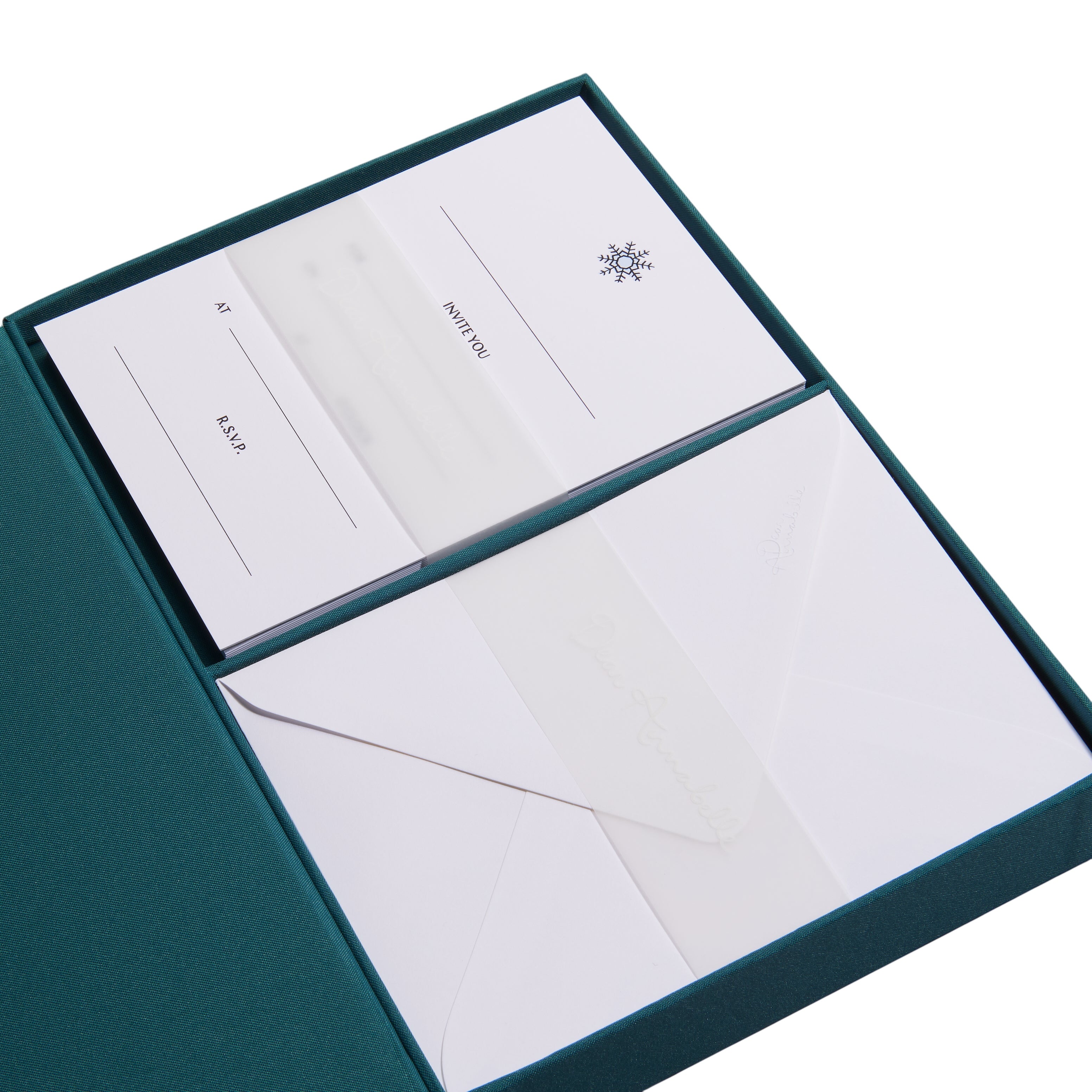 Snow Bunny Invitations