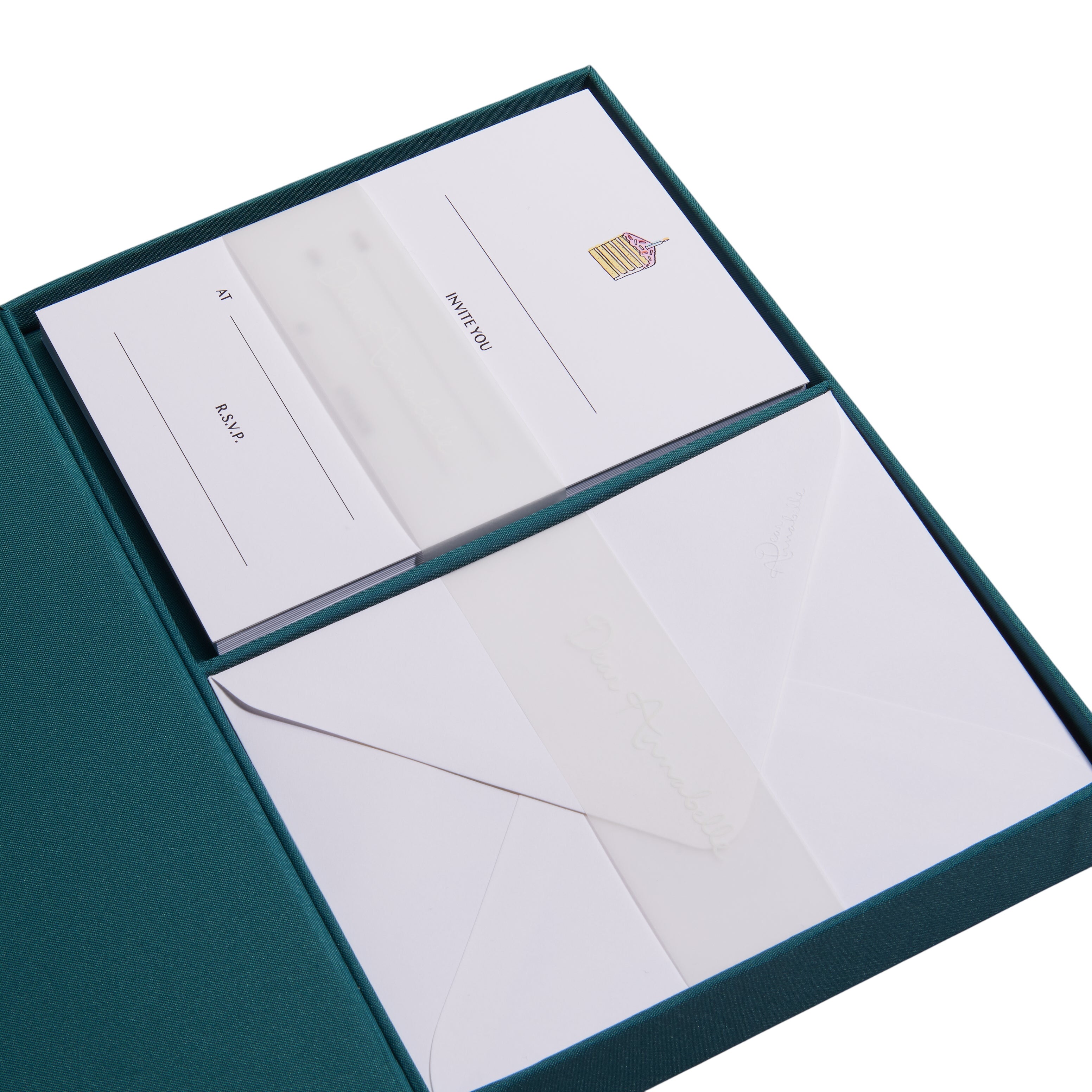 Piece of Cake Invitations
