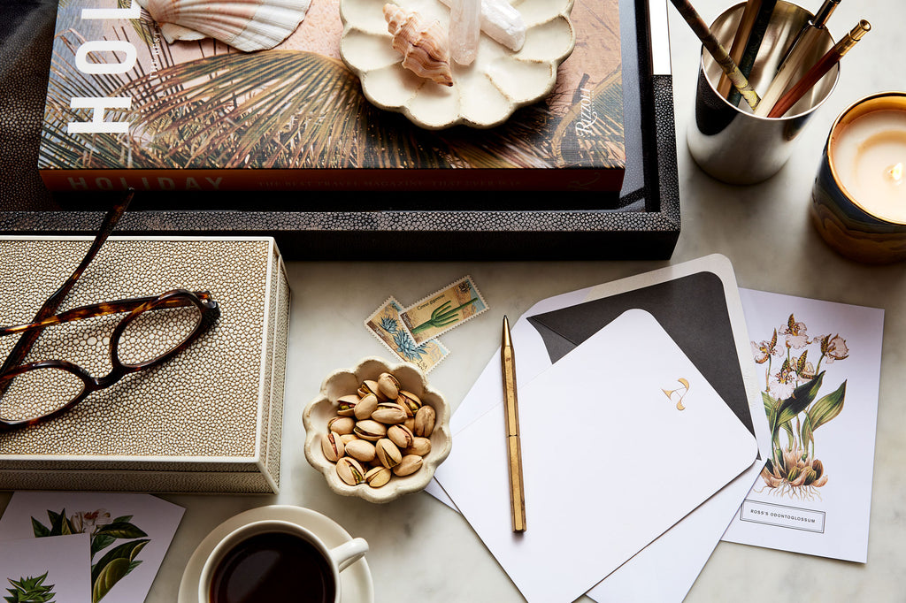 Business or Pleasure? Outfit your stationery collection for both.