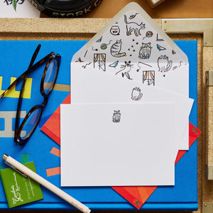Cool Cats Notecards