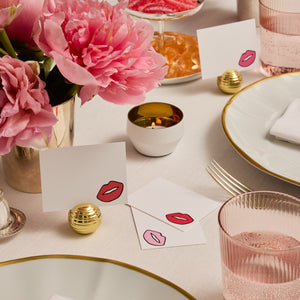 Kiss and Tell Place Cards