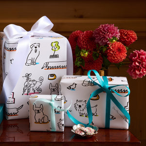 Haute Dog Wrapping Paper