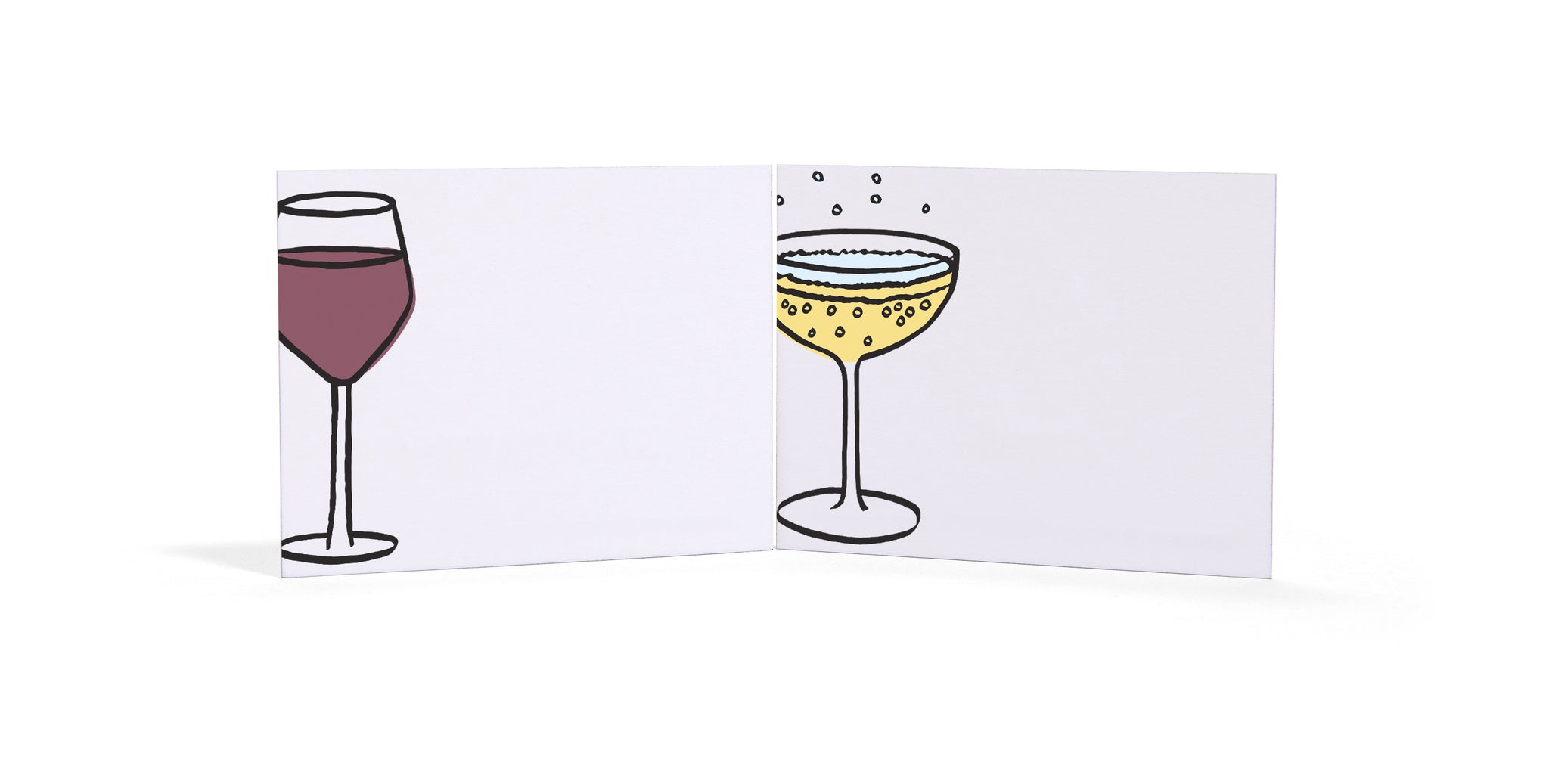 Bottoms Up Place Cards