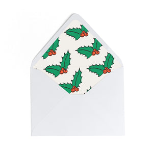 Jolly Holly Notecard Set