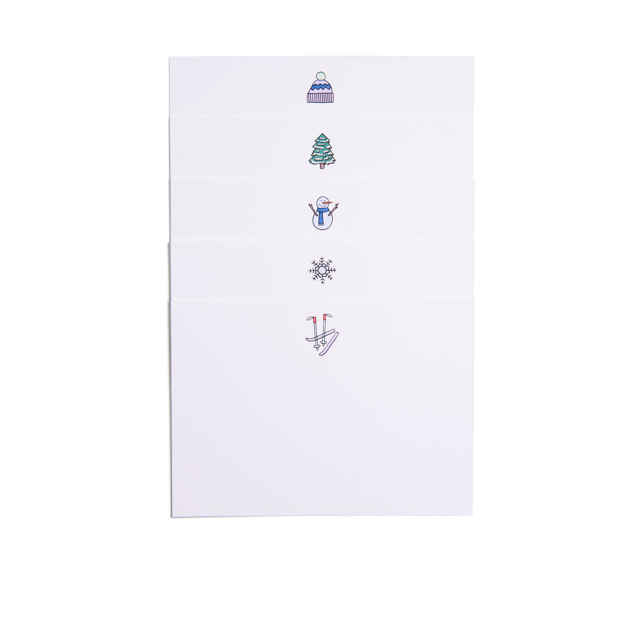 Frosty Notecards
