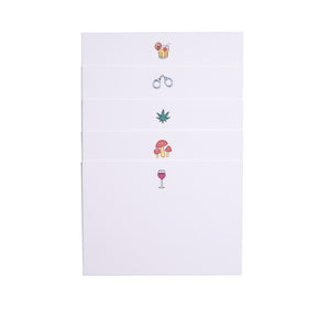 Vices Notecards