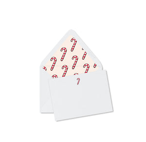 Candy Cane Notecards