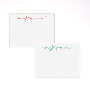 Santa's List Place Cards