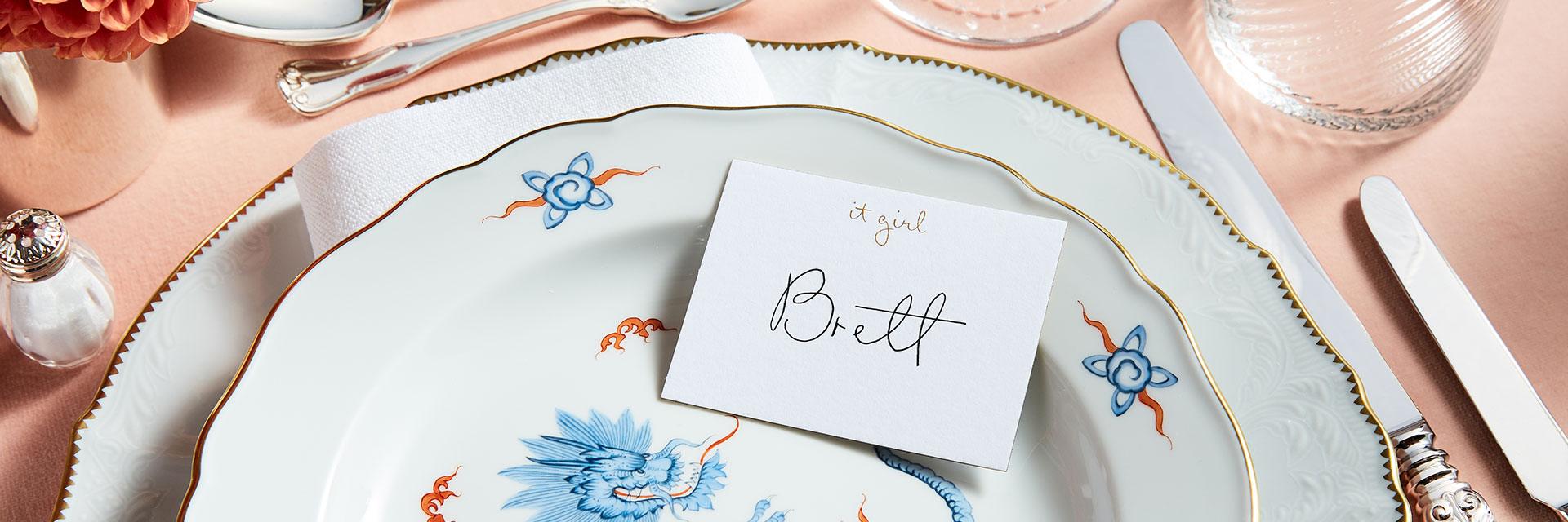 Guess Who Place Cards