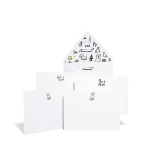 Haute Dog Notecards
