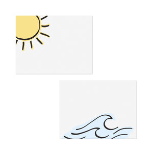 Summer Breeze Place Cards