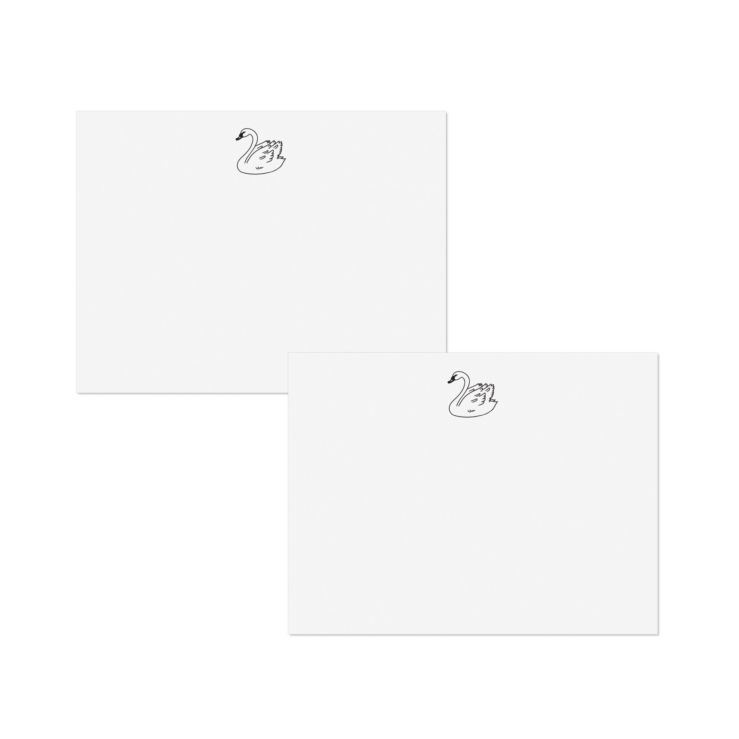 Swan Place Cards