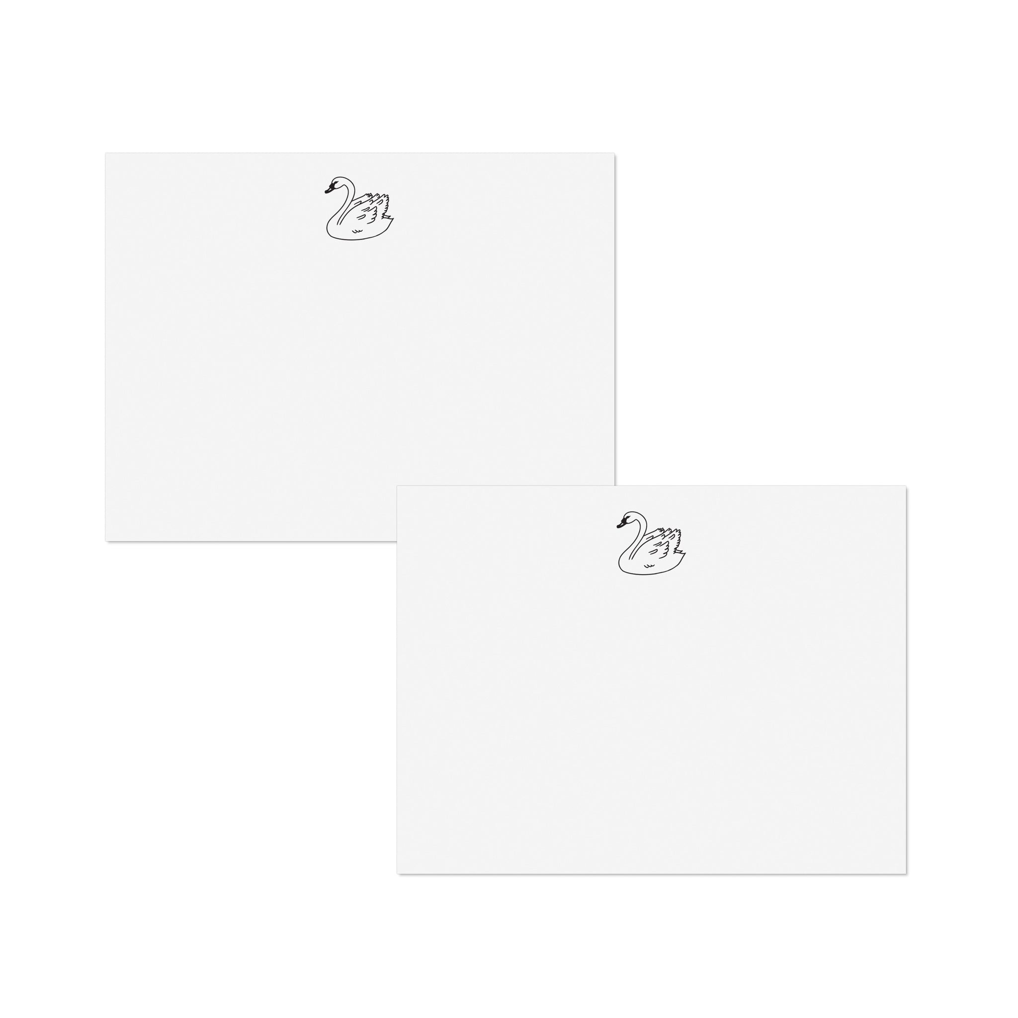 Swan Place Cards
