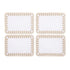 Golden Loopy Cocktail Napkins