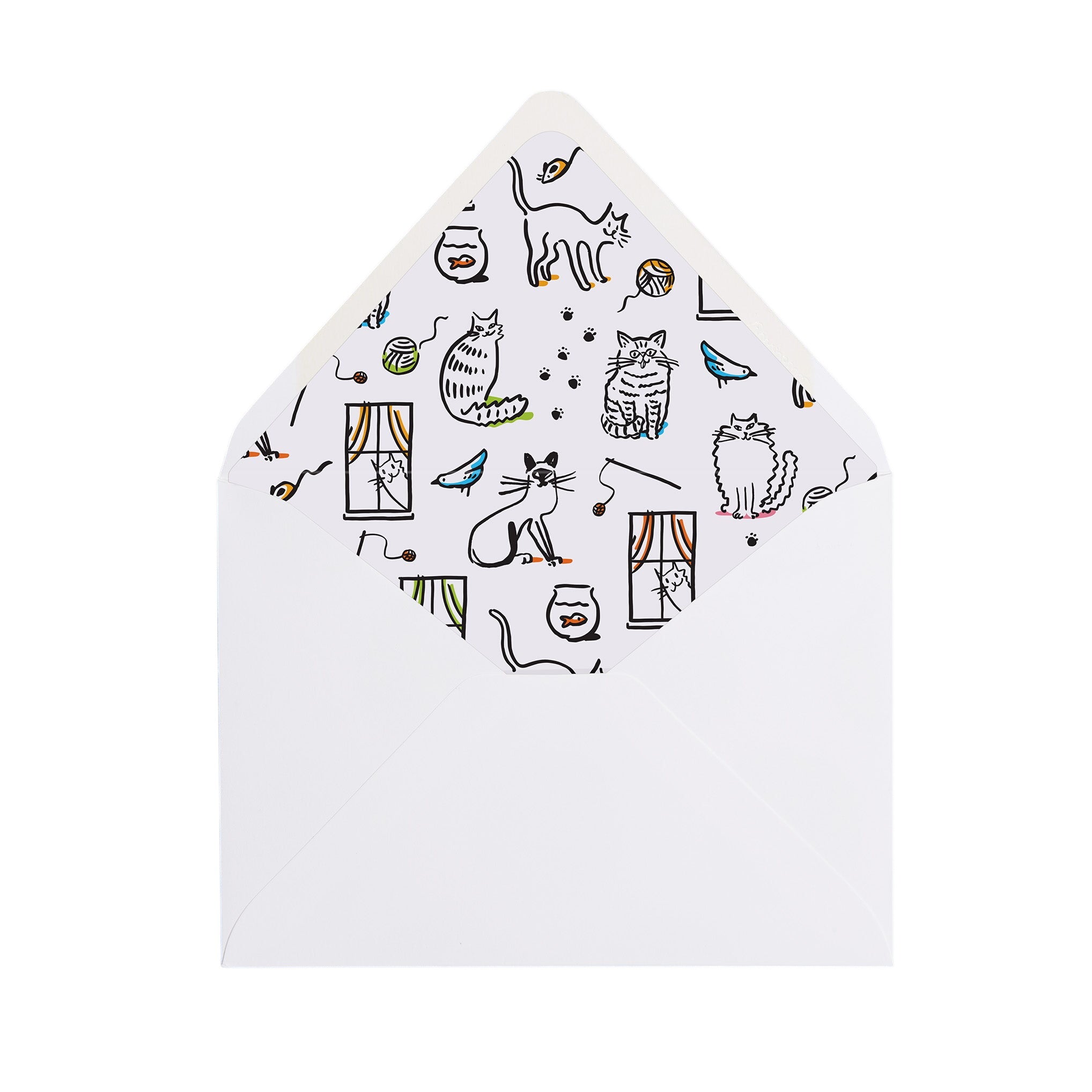 Cool Cats Notecards