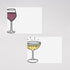 Bottoms Up Place Cards