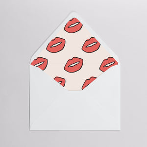 Read My Lips Notecard Set