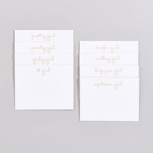 Girls Night Place Cards