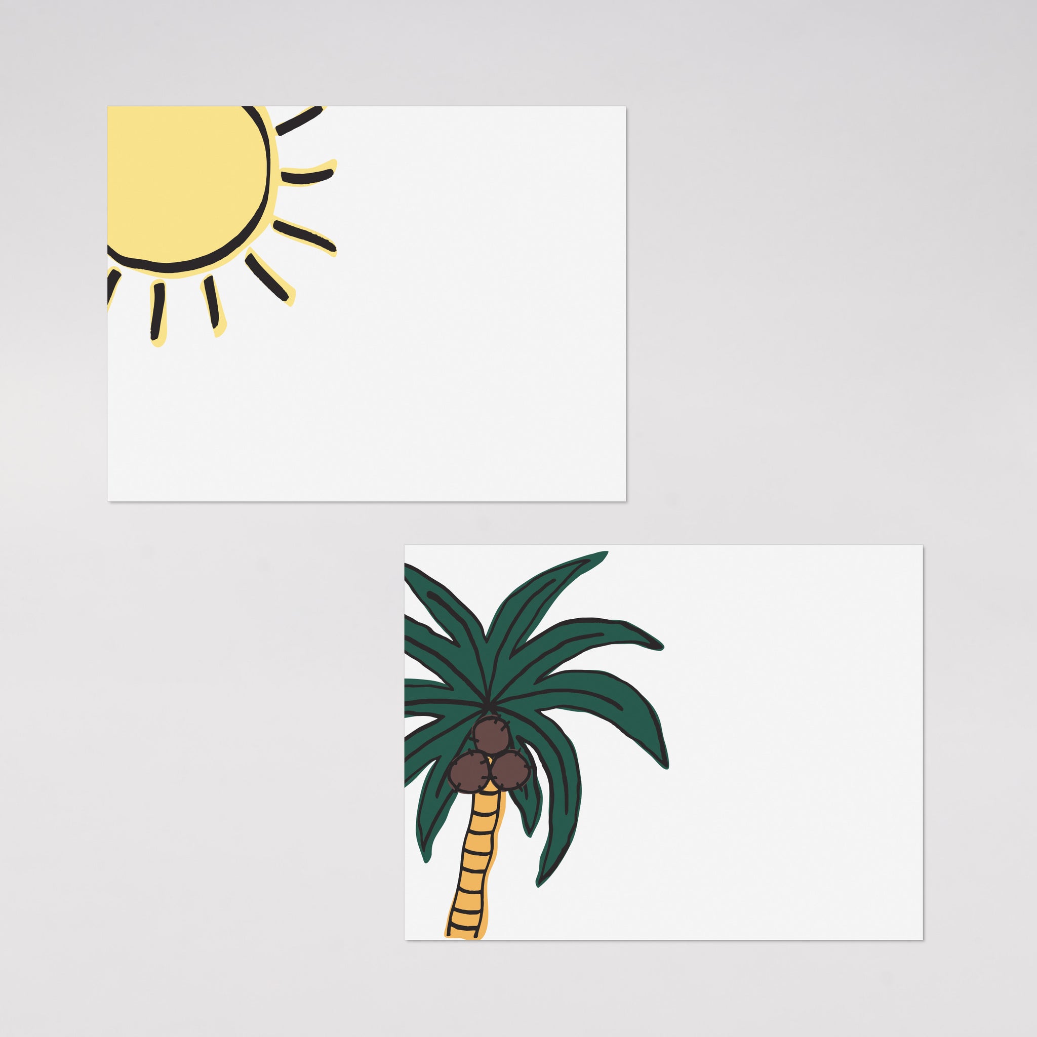 Tropical Place Cards
